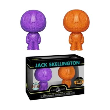 Funko Hikari XS Disney NBC Jack Skellington Vinyl Figure - Purple & Orange [2 Pack]