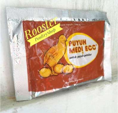 MEDI EGG PUYUH 100 Gram Vitamin Puyuh Petelur Vitamin Burung Puyuh