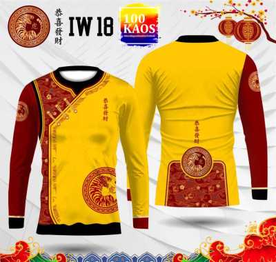 Jersey dri fit cheongsam imlek 2022 tahun baru cina 2573 happy chinese new year shio macan baju kaos