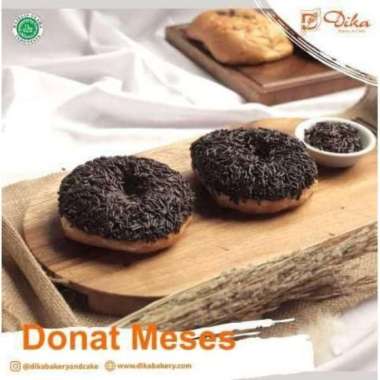 Roti Kue Basah Donat Meses Dika Bakery