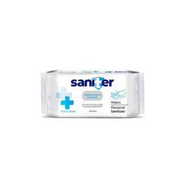 SANITER WIPES 50S / Tisu Basah saniter 50 sheets