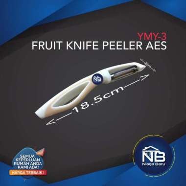Fruit Knife Peeler alat kupas pengupas kulit buah dan sayur Merk AES