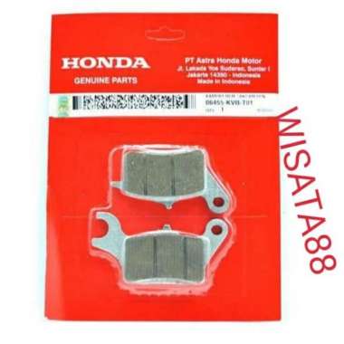 Kampas Rem 0645-Kvb-T01 Cakram Depan Beat Scoopy Vario Original Ahm
