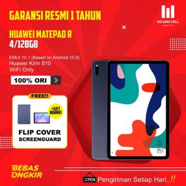 Huawei MatePad R 10,4 Inch 4GB/128GB - 2K FullView Display - Garansi Resmi - Wifi Only Tab+TG