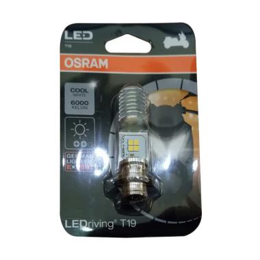 OSRAM T19 Bohlam LED Depan Motor Bebek silver