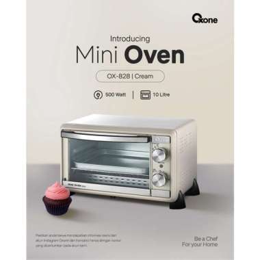 OXONE MINI OVEN LISTRIK OX-828 | Mini Oven 10 Liter OX828 Cream
