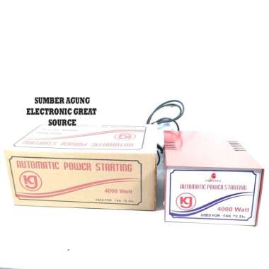 Inverator KJ 4000W 4000 Watt Automatic Power Starting Untuk Kipas TV E