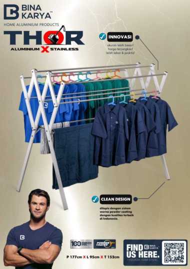 JEMURAN THOR BINA KARYA STAINLESS BUBBLE