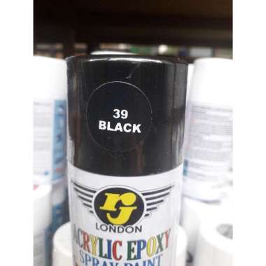 pilok pilox cat semprot Rj hitam mengkilap metalik doff dop black tahan panas pernis putih bening Hi