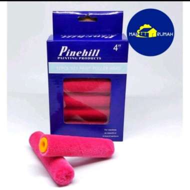 Bulu Roll 4 inch Pinehill, Roll Cat Minyak, Roll Cat Kapal, Kuas Roll