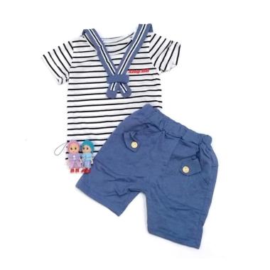 Oem King Bb Import Baby Pesek Setelan Baju Anak Bayi Laki Laki