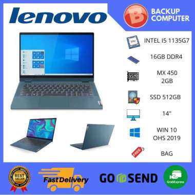 LENOVO Flex 5 14IIL05 82HS00C4ID (ABBYS BLUE)