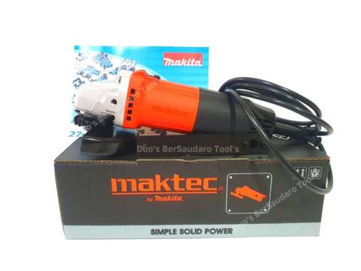 MAKTEC MT90 MESIN GERINDA TANGAN 4" Disc Grinder Grinda Makita ORIGINAL 100 %