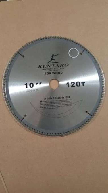 GERGAJI CIRCLE SAW BLADE TCT 10 X 120T KENTARO