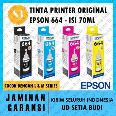 Tinta Printer Epson 664 Original 70 ML