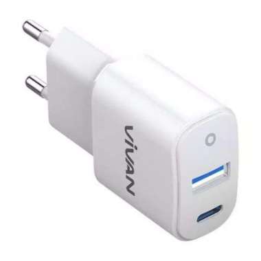 Vivan 3A Power Super 18W Dual Port Charger