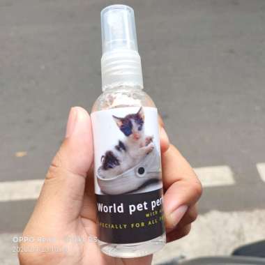 World pet parfum - parfum kucing antiseptik parfume cat wangi segar