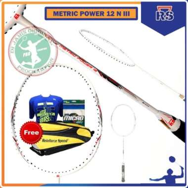 Rs Metric Power 12 N Iii Raket Badminton Kode 177
