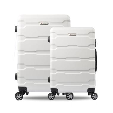 Polo City 071 Hardcase Koper Set [20 Inch/24 Inch] white