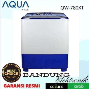Mesin Cuci 2 Tabung, MESIN CUCI AQUA QW-780XT / QW780XT