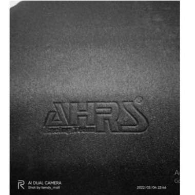 KULIT JOK AHRS/Sarung jok motor logo AHRS uk kecil 46x82cm