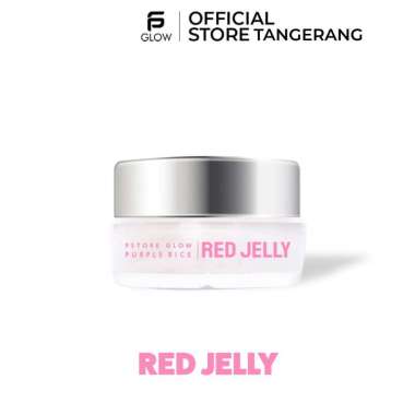 Ps Glow Serum Night Cream Krim Malam Sleeping Mask with Purple Rice & Alpha Arbutin
