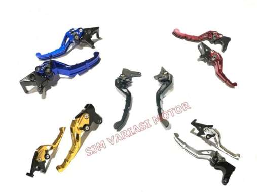 HANDLE REM CNC YAMAHA LEXI AEROX SET KIRI KANAN Merah