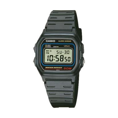 CASIO Classiic Digital  Jam Tangan Pria [Original/ W59-1VQ ] Black  Matte
