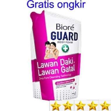 Promo Harga Biore Guard Body Foam Comfort Mild Scrub 450 ml - Blibli