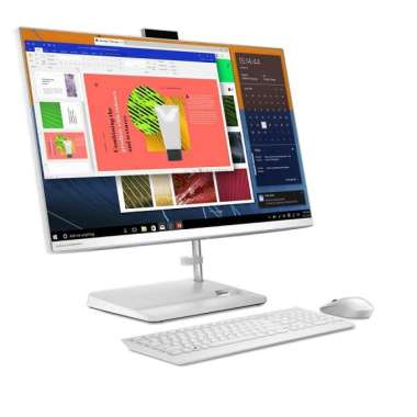 LENOVO AIO 3-24 TOUCH i5-1135G7 8GB SSD 512GB MX450 W11+OHS TOUCH RESMI NEW ORIGINAL