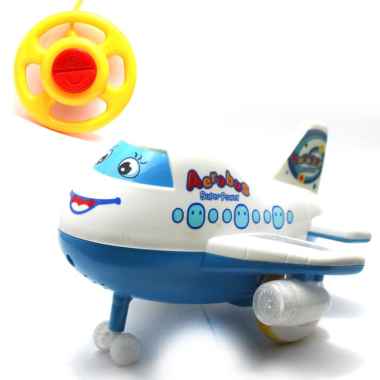 Mainan Remote Control RC Pesawat Super White Aerobus