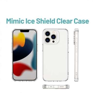 Case iPhone 13 Pro Max Mini ESR Mimic Ice Shield Tempered Glass Back iPhone 13