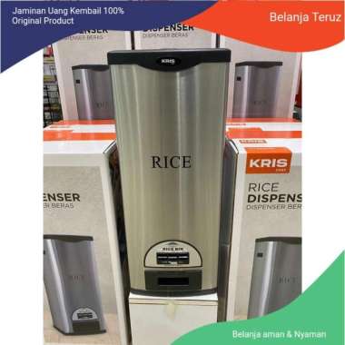 Krischef krisbow rice box Tempat Beras 30 Kg