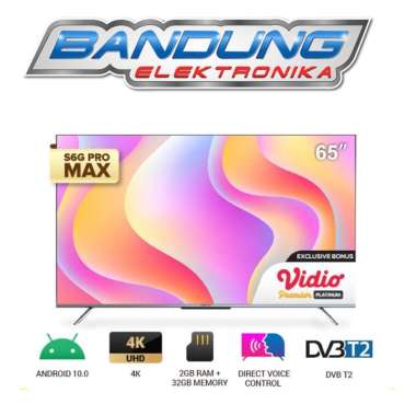 Coocaa UHD Smart LED TV Far Field Voice Control 65 inch 65S6G PRO MAX