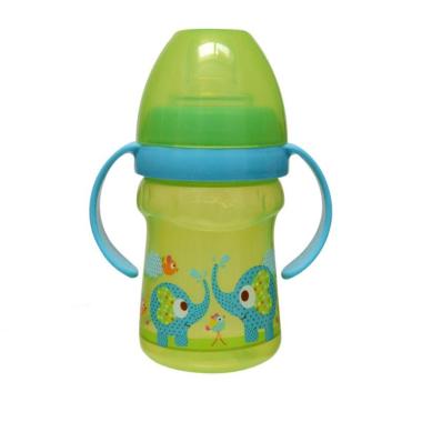 Baby Safe Training Cup Soft Spout 125 ml AP005 Botol Minum Bayi dan Anak / Botol Susu Bayi GREEN