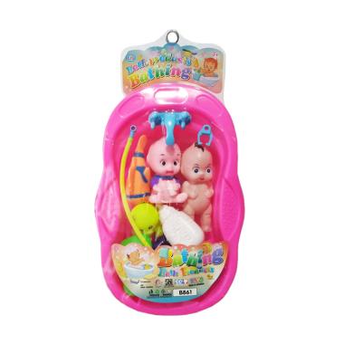wish bath toy duck bebek mainan mandi