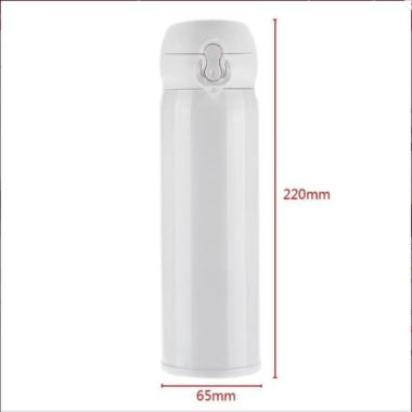 Niagara H667 Polos Termos [500 mL] Putih Polos