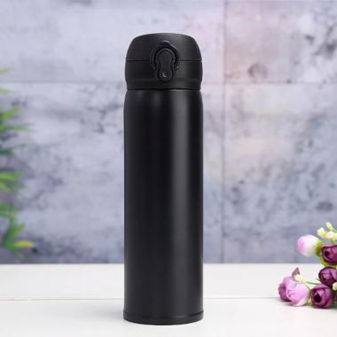 Niagara H667 Polos Termos [500 mL] hitam metalic