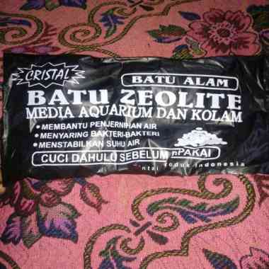 Cristal Batu Zeolit media filter Aquarium dan kolam