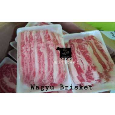 wagyu brisket slice