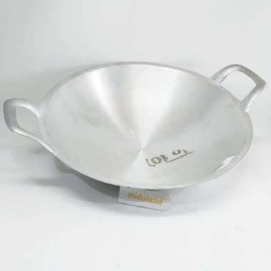 Wajan kuali penggorengan telur gulung sedang mini lubang dasar dalam