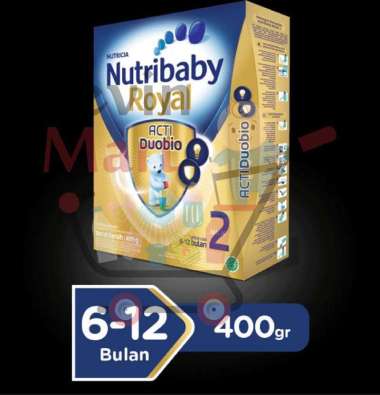Promo Harga Nutribaby Royal 2 Susu Formula Bayi 6-12 bulan 400 gr - Blibli