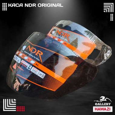 KACA HELM KYT GALAXY, DJ MARU, INK CENTRO, DYR, G2 | VISOR MERK NDR Smoke
