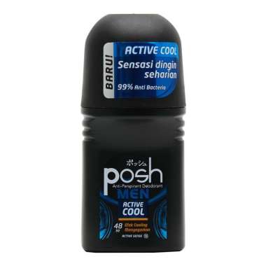 posh Men Deodorant Roll On Active Cool 50 ml
