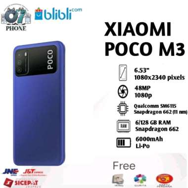 XIAOMI POCO M3 6/128 RAM 6GB INTERNAL 128GB Kuning