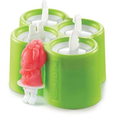 Zoku Dinosaur Pop Mold (4 pop) - Cetakan Es Krim Karakter, Cetakan Es Krim Bentuk Dinosaurus, Cetaka