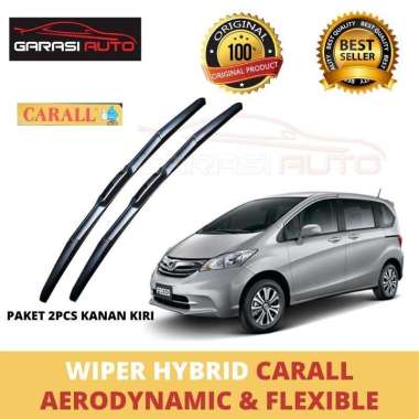 Wiper Kaca Depan Mobil Freed Hybrid Premium Carall Karet Frameless
