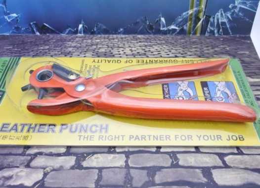 Alat Pembolong Pelubang Tali Jam Tangan Tali Pinggang Kulit Karet Jam