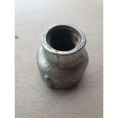 Verlop Reducer Sok Besi Socket Sock Drat Dalam Galvanis 1 Ã— 1/2 "