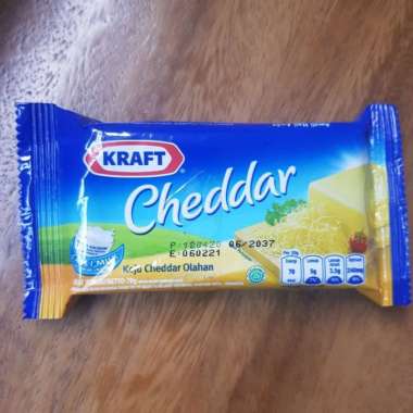 Keju kraft cheddar 70gram